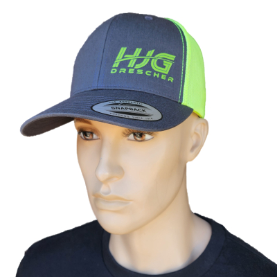 FLEXFIT Team Cap in grau / grün