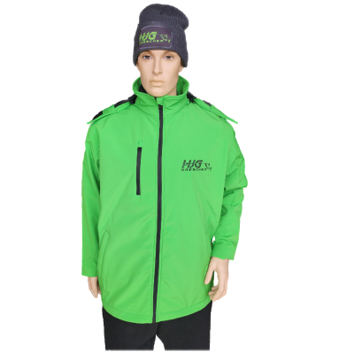 Preview: Team Softshell Jacke in grün